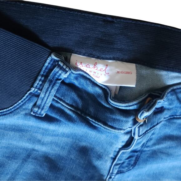 Ingrid + Isabel Isabel Maternity Jeans BUNDLE size 2 Boyfriend + Jegging - Picture 7 of 8